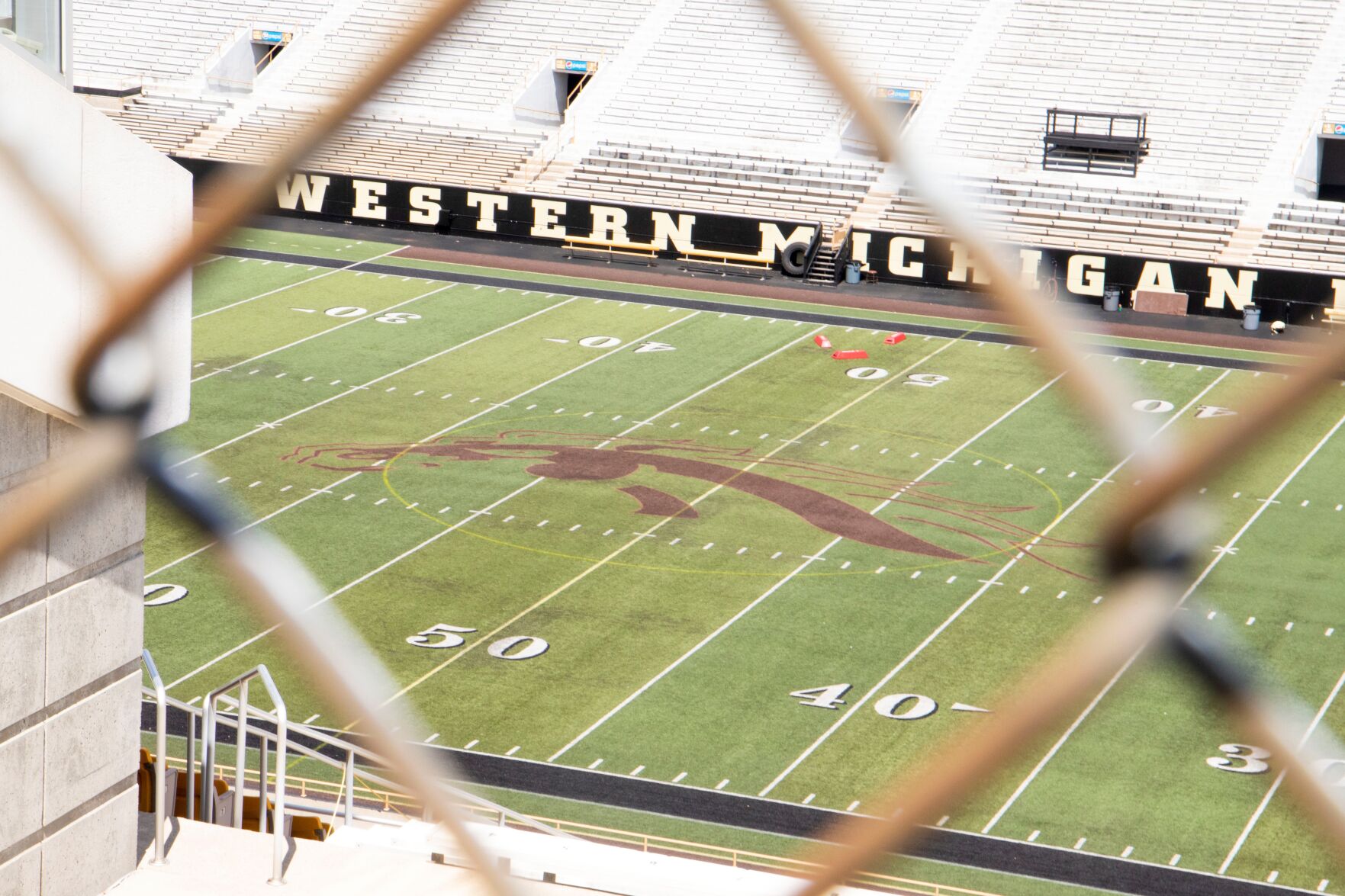 Waldo Stadium midfield logo